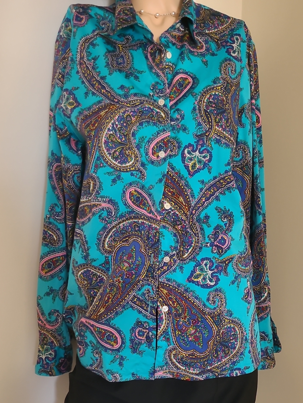 Talbots Crisp Cotton Shirt